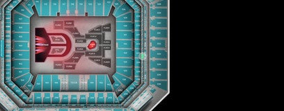 Seat view from Suite