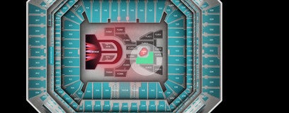 Seat view from Floor