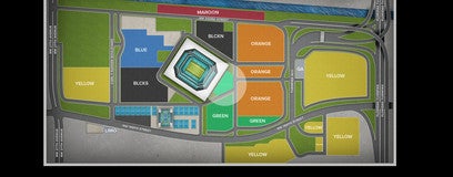 Seat view from Black