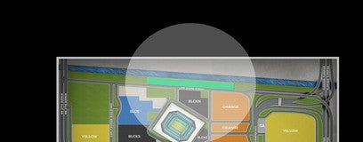 Seat view from Maroon