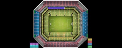Seat view from Middle Sideline