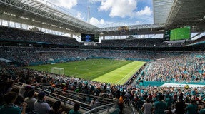 Seat view from Club