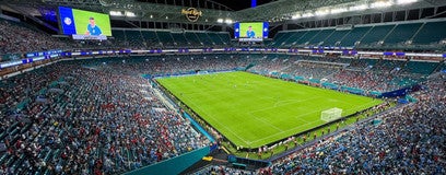 Seat view from Upper End Zone