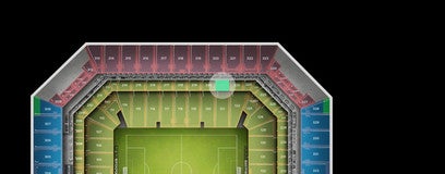 Seat view from Club