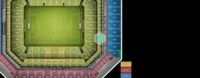 Seat view from Club