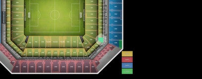 Seat view from Club