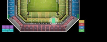Seat view from Club