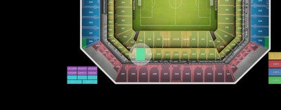 Seat view from Club