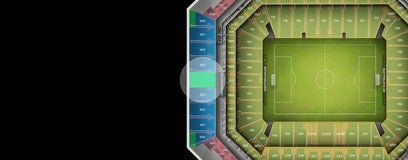 Seat view from Upper End Zone