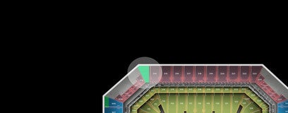 Seat view from Upper Sideline