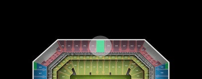 Seat view from Upper Sideline