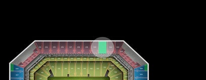 Seat view from Upper Sideline