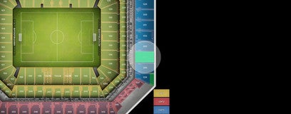 Seat view from Upper Sideline