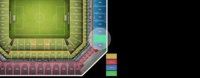 Seat view from Upper Sideline