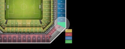 Seat view from Upper Sideline