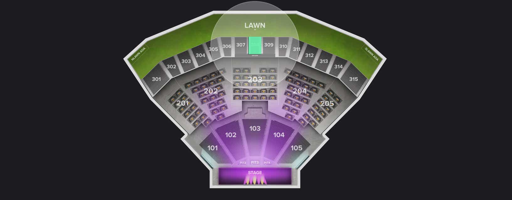 Seat view from Upper
