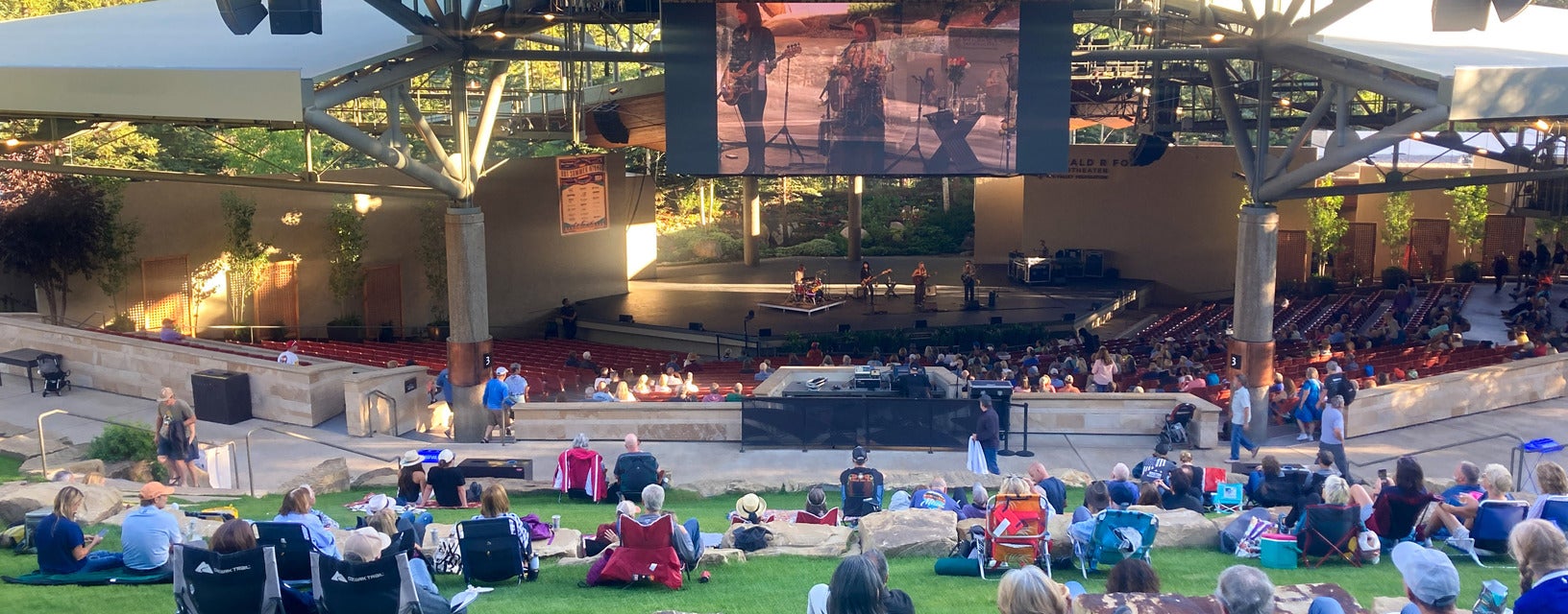 Seat view from Lawn