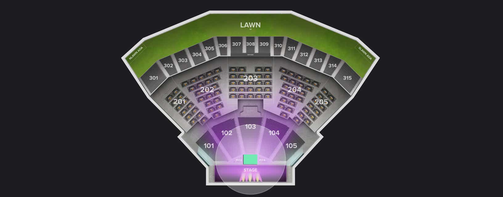 Seat view from PIT