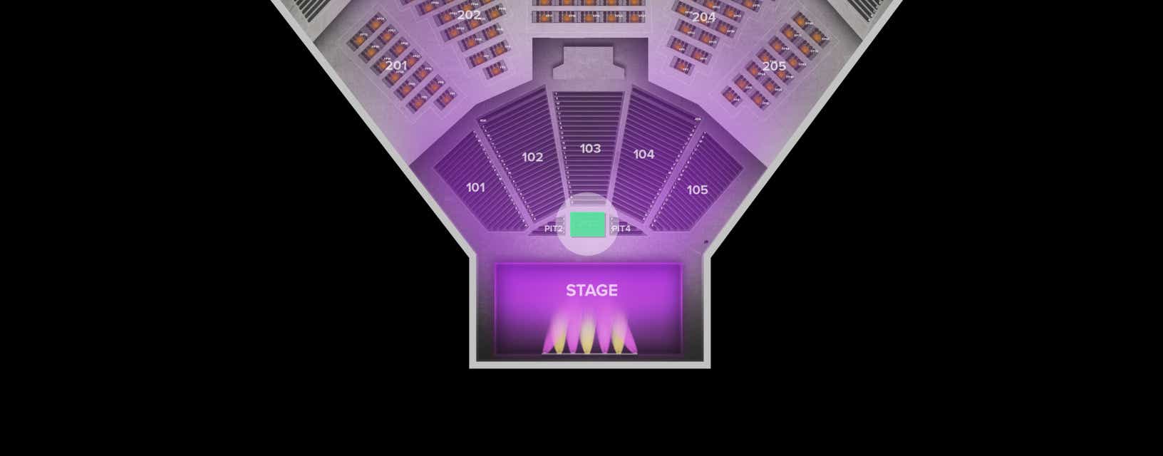 Seat view from PIT