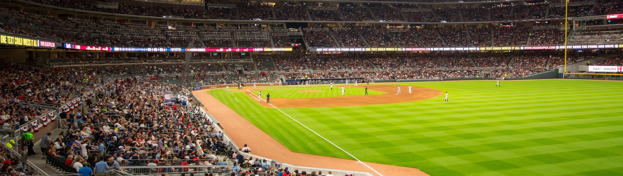 Seat view from Diamond Corner