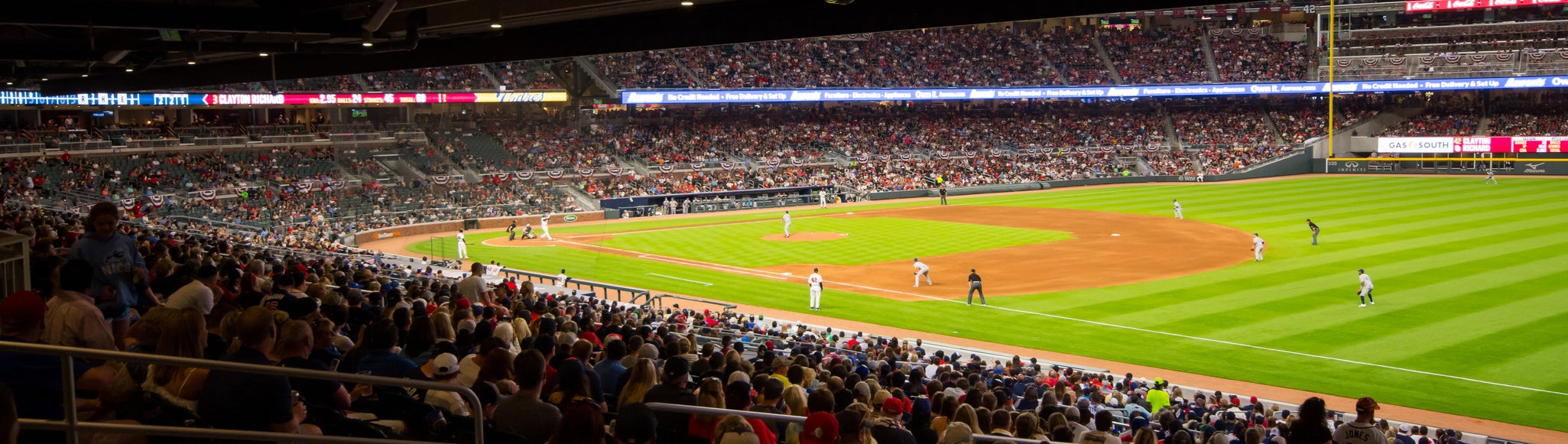 Seat view from Diamond Corner