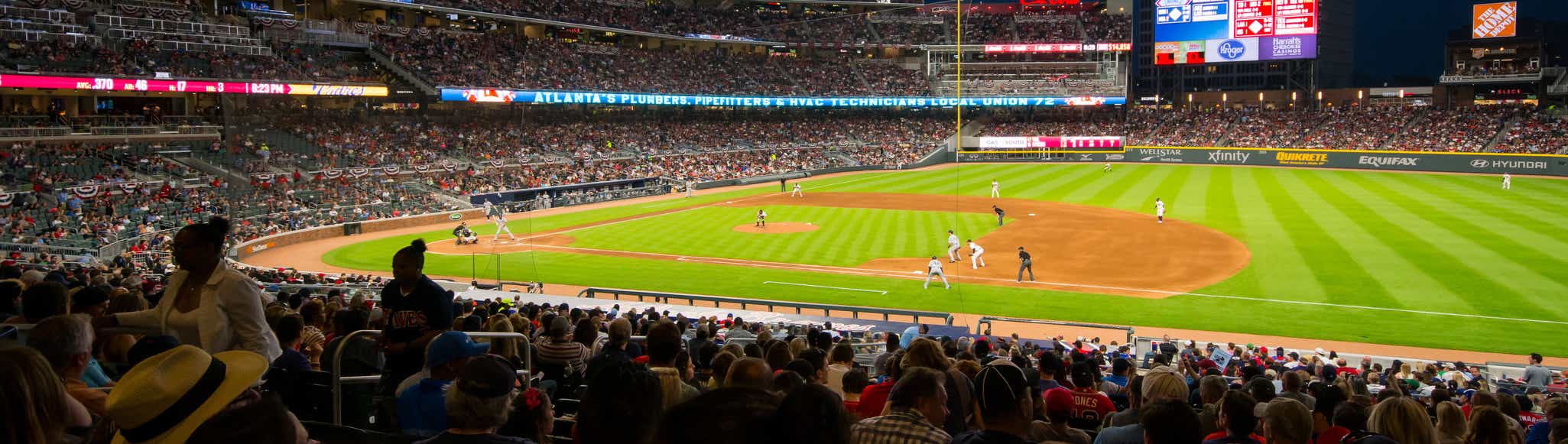 Seat view from Diamond Infield