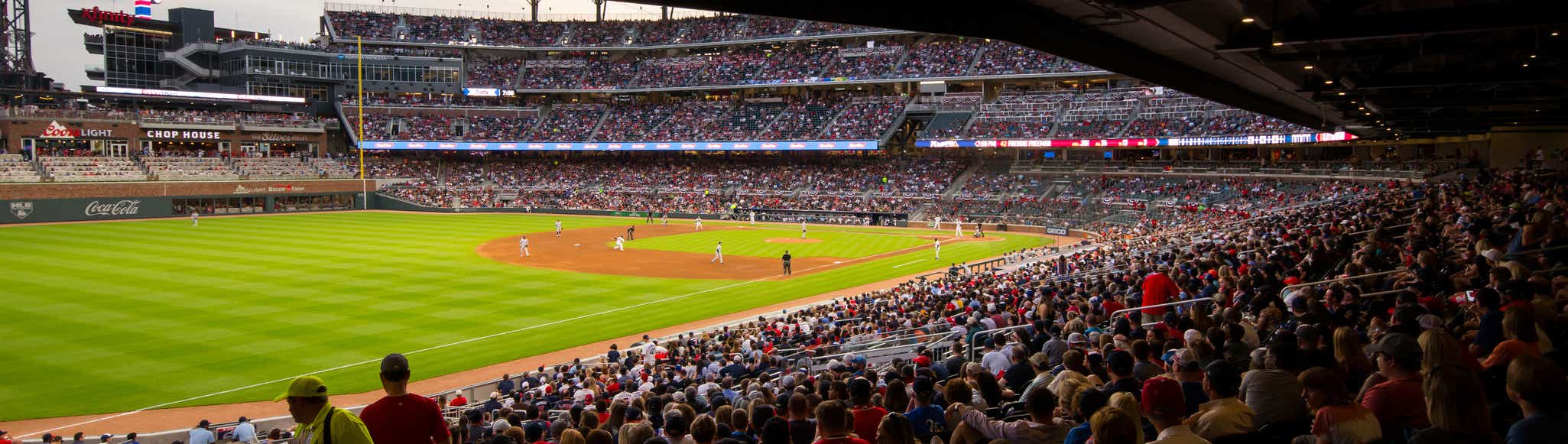 Seat view from Diamond Corner