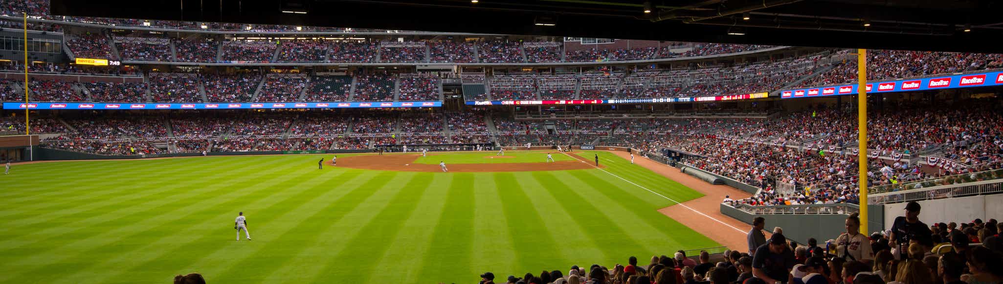 Seat view from Home Run Porch