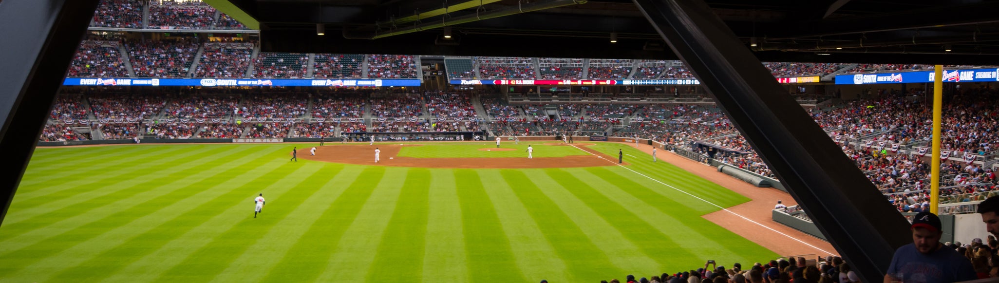 Seat view from Home Run Porch