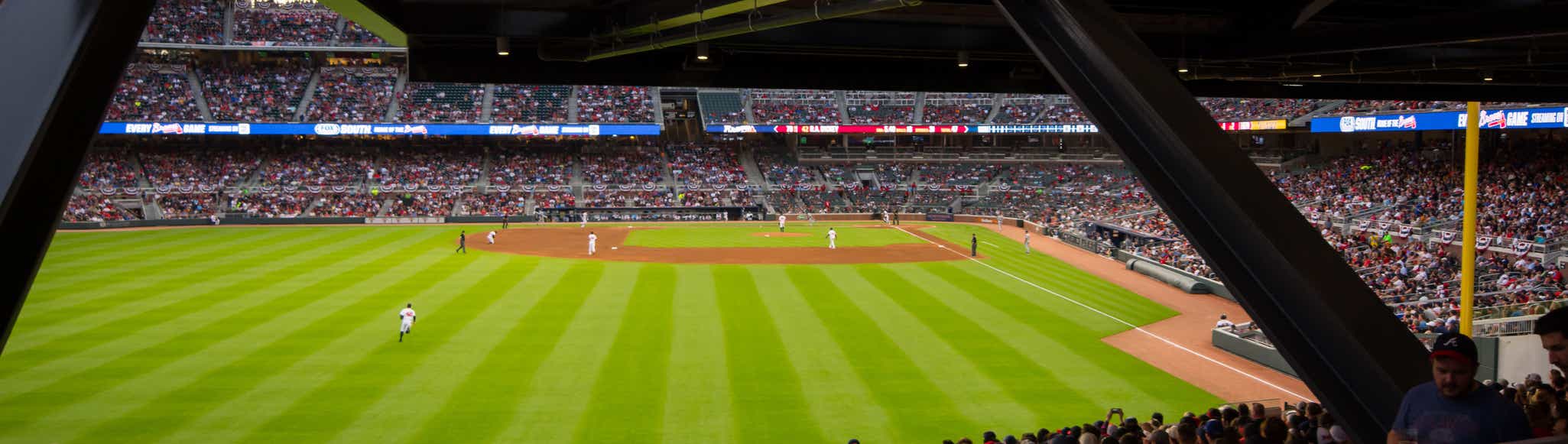 Seat view from Home Run Porch