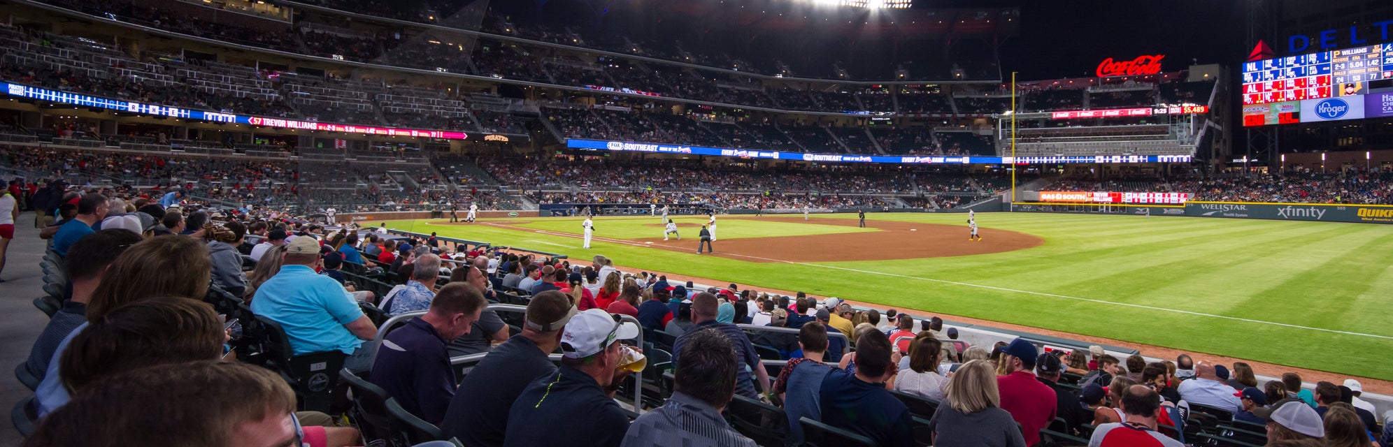 Seat view from Dugout Reserved