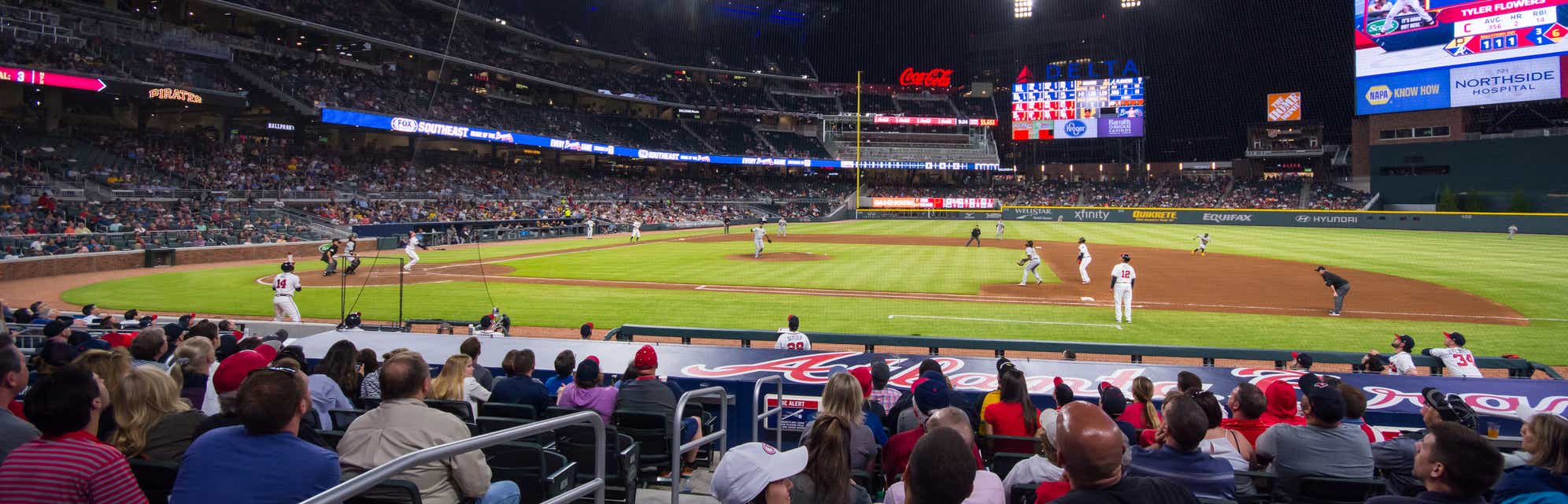 Seat view from Dugout Infield