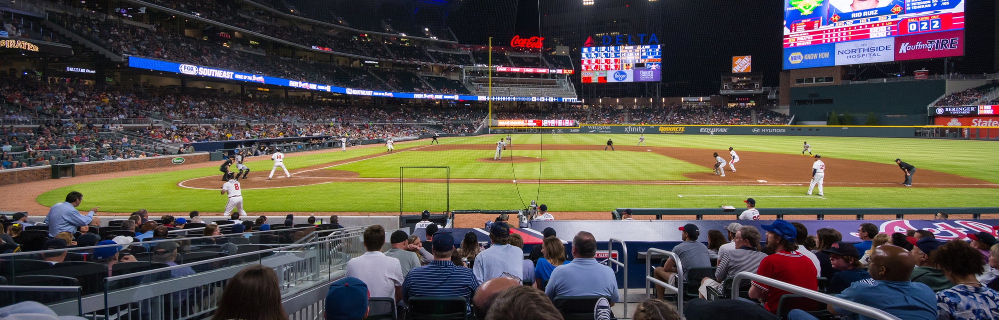 Seat view from Dugout Infield