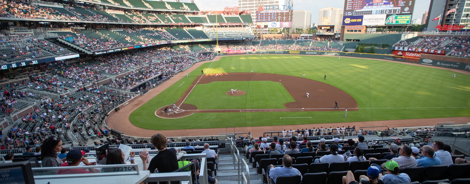 Seat view from Terrace Club