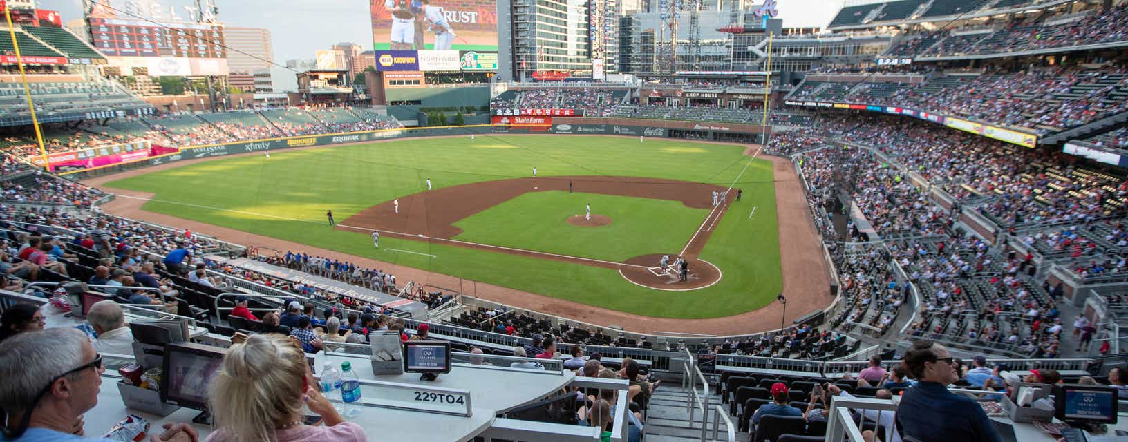 Seat view from Terrace Club