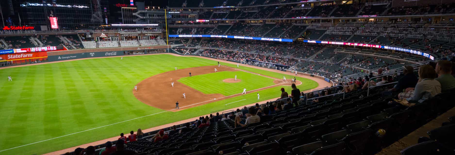 Seat view from Terrace Infield