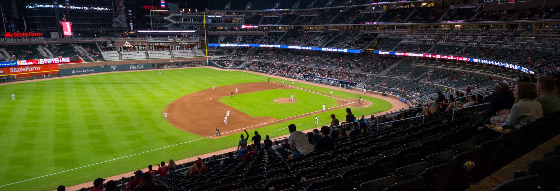 Seat view from Terrace Infield