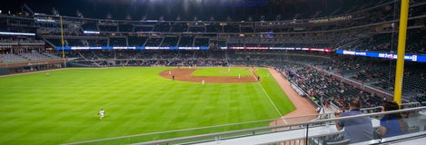 Seat view from Terrace Corner