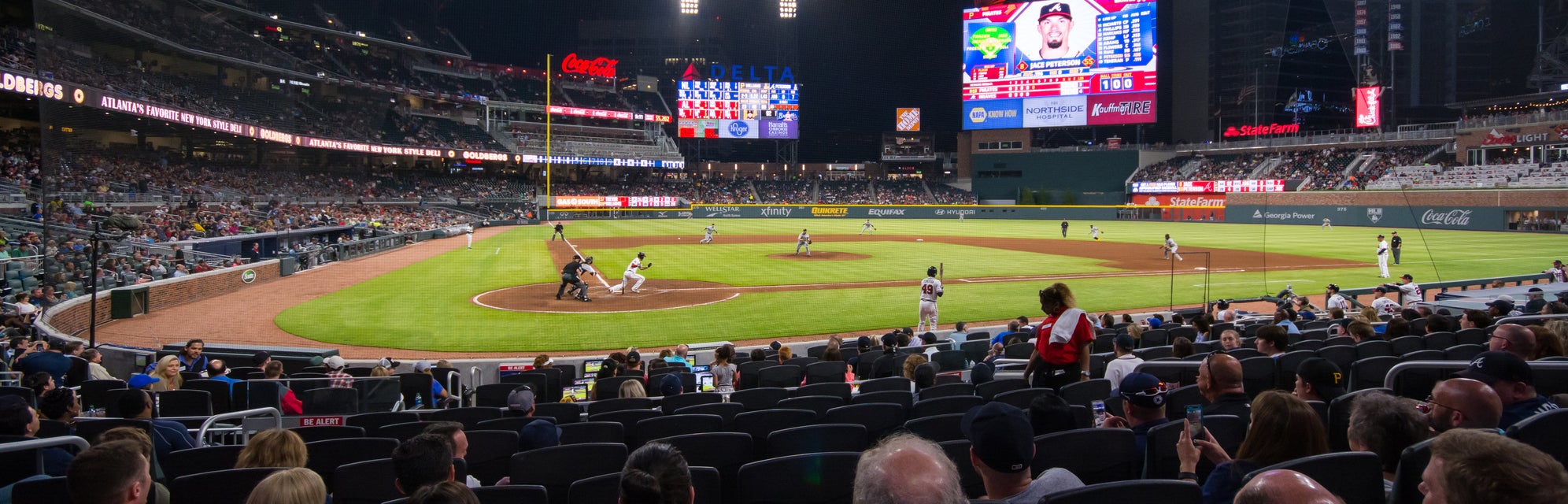 Seat view from Chairman Suite