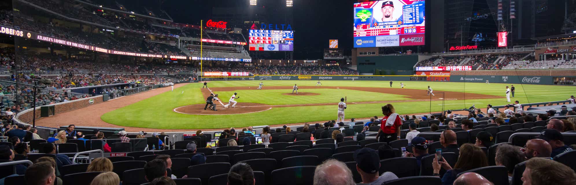 Seat view from Chairman Suite