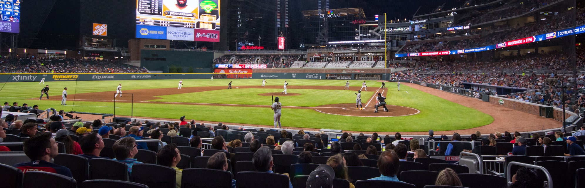 Seat view from Chairman Suite