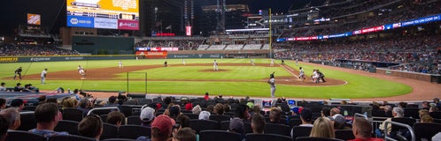Seat view from Chairman Suite
