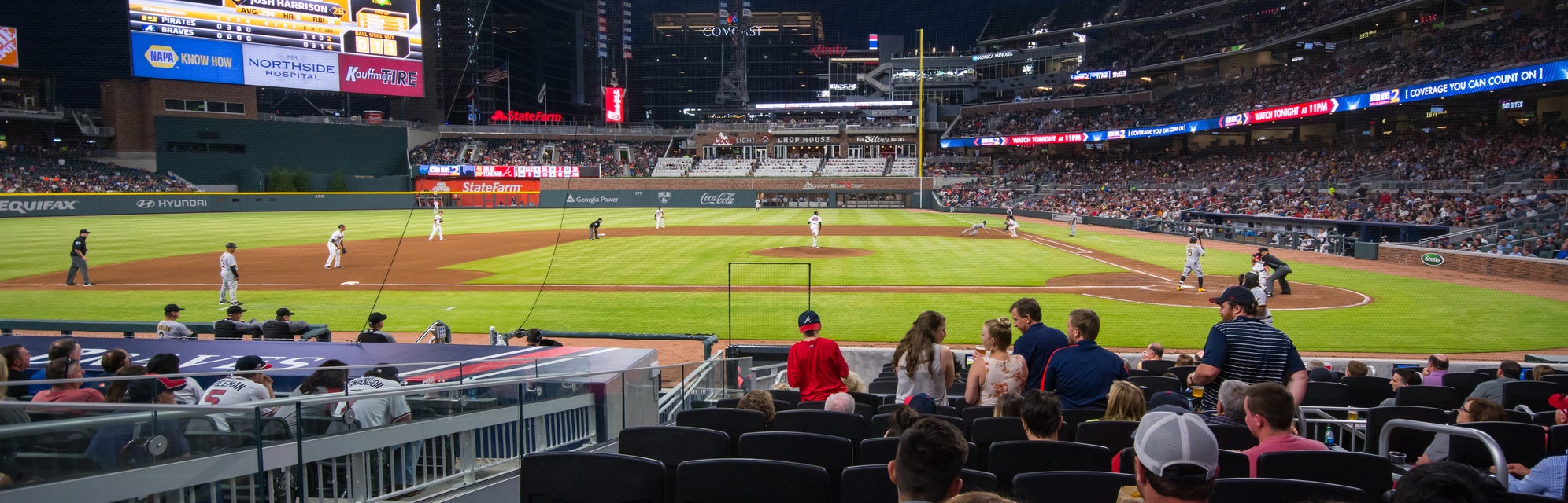Seat view from Chairman Suite