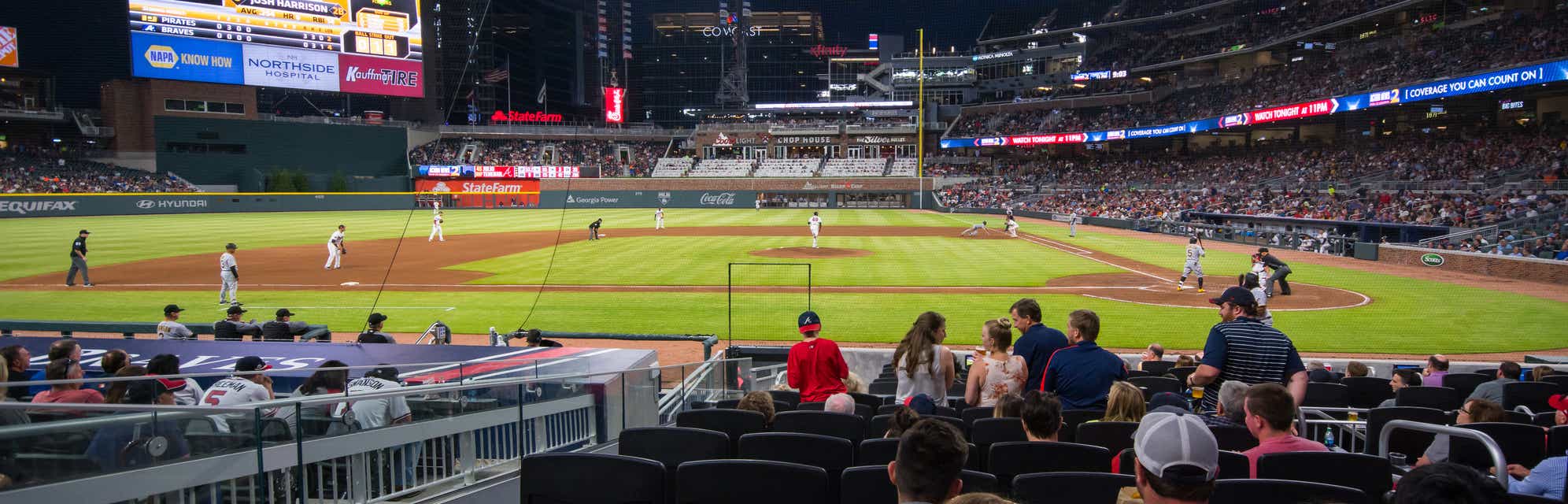 Seat view from Chairman Suite