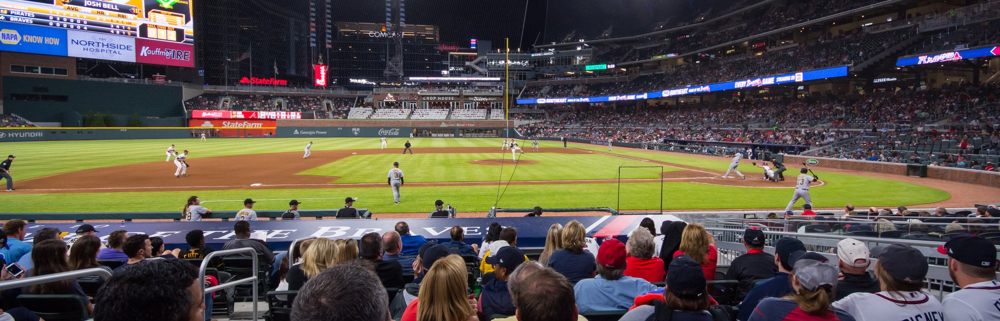 Seat view from Dugout Infield