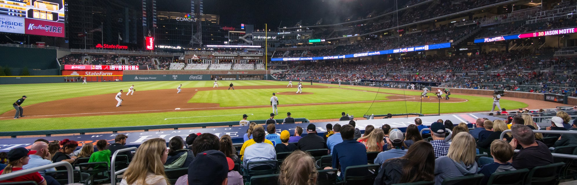Seat view from Dugout Infield