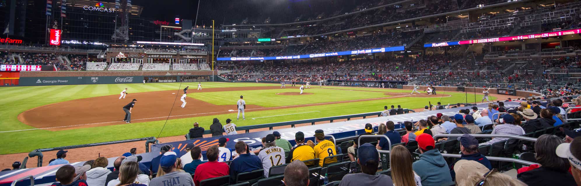 Seat view from Dugout Infield