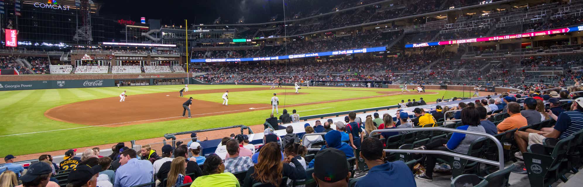 Seat view from Dugout Infield