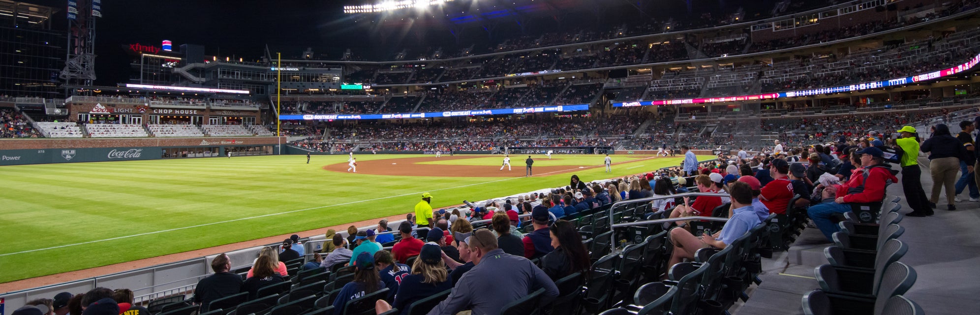 Seat view from Dugout Reserved