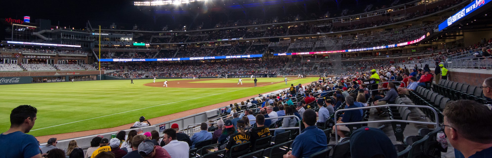 Seat view from Dugout Corner